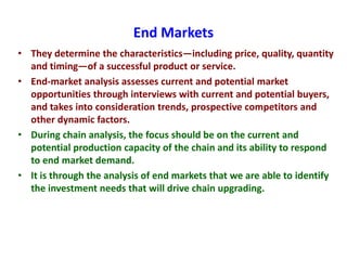 Basic concepts of value chain analysis for sheep and goat value chains development in Ethiopia 