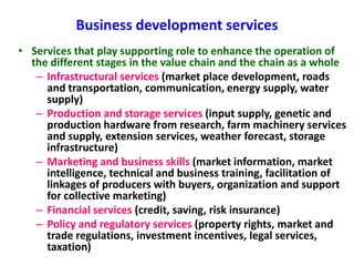 Basic concepts of value chain analysis for sheep and goat value chains development in Ethiopia 