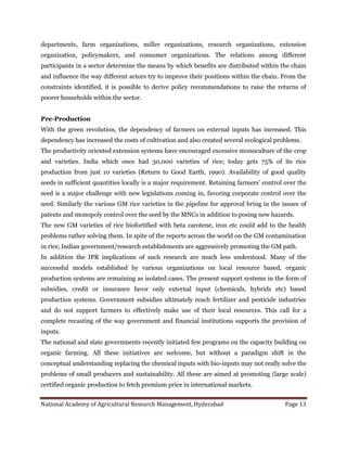 Value Chain Analysis of Paddy in Andhra Pradesh | PDF