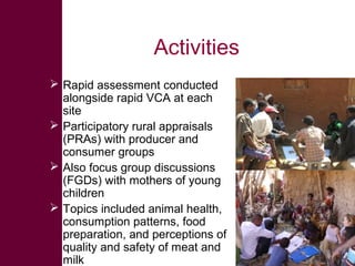 Safe Food, Fair Food: Summary of findings within lowland goat and sheep value chains in Ethiopia