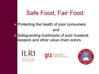 Safe Food, Fair Food: Summary of findings within sheep value chains in the Atsbi and Abergelle districts of the Ethiopian Highlands