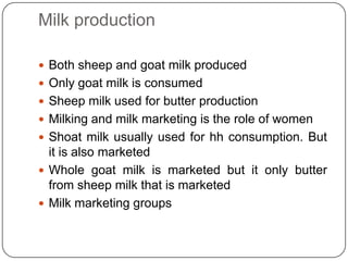 Goat value chains in Shinelle district, Somali zone, Ethiopia: Results of a rapid value chain assessment 