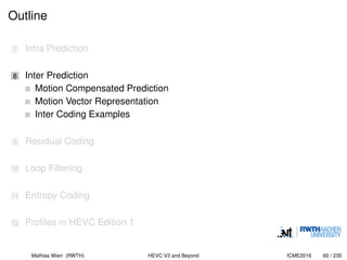 ICME 2016 - High Efficiency Video Coding - Coding Tools and ...