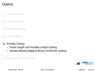 ICME 2016 - High Efficiency Video Coding - Coding Tools and ...