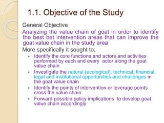 Tanqua-Abergelle Goat Value Chain Analysis: The case of Abergelle district, Tigray Region, Ethiopia