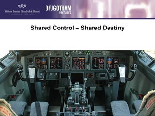 Shared Control – Shared Destiny 