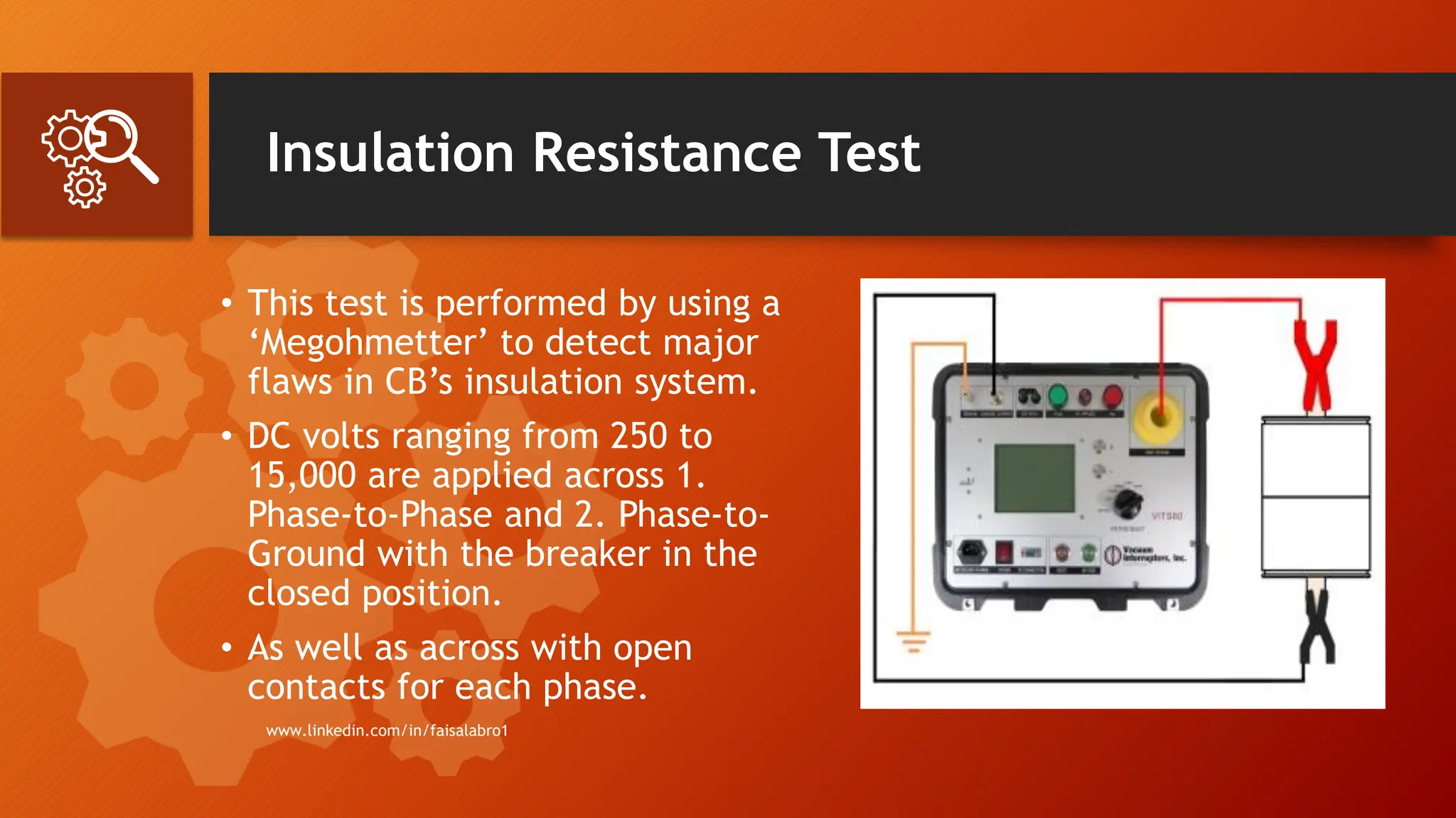 Breaker Testing Methods VCB Testing Methods for SF6 High voltage breakers | PDF