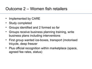 Egypt Aquaculture Value Chain Component Situation Report 2012