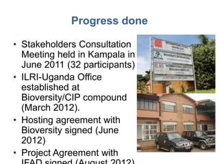 Uganda Smallholder Pigs Value Chain Component Situation Report 2012