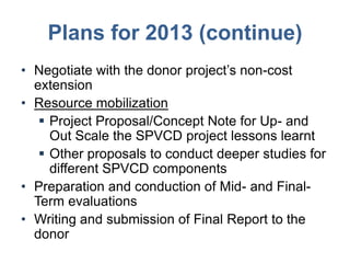 Uganda Smallholder Pigs Value Chain Component Situation Report 2012