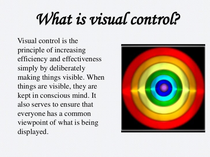 Visual control final presentation
