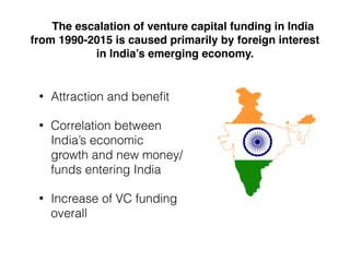 The State of Venture Capital in India 1990-2015 | PDF