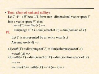 linear transformation | PPT