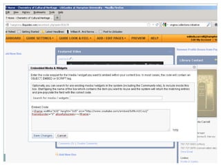 Libguide extras