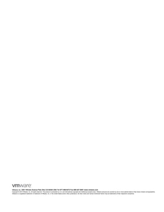 VMware vCloud NFV Reference Architecture | PDF