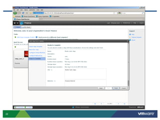 22 Confidential
Monte Carlo vApp
 