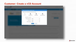 VMware vCloud Director at Jamcracker Cloud Management Platform | PPTX