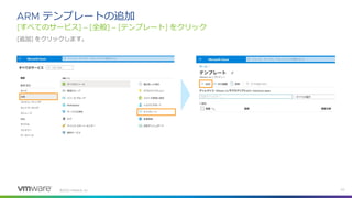 ©
すべてのサービス 全般 テンプレート をクリック
テンプレートの追加
追加 をクリックします。
 