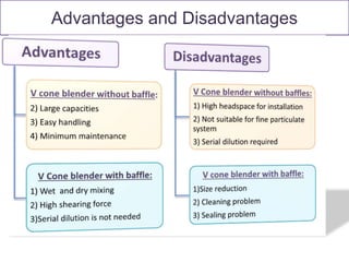 Advantages and Disadvantages
 