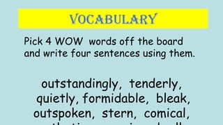 Vcop whiteboard quickies | PPT