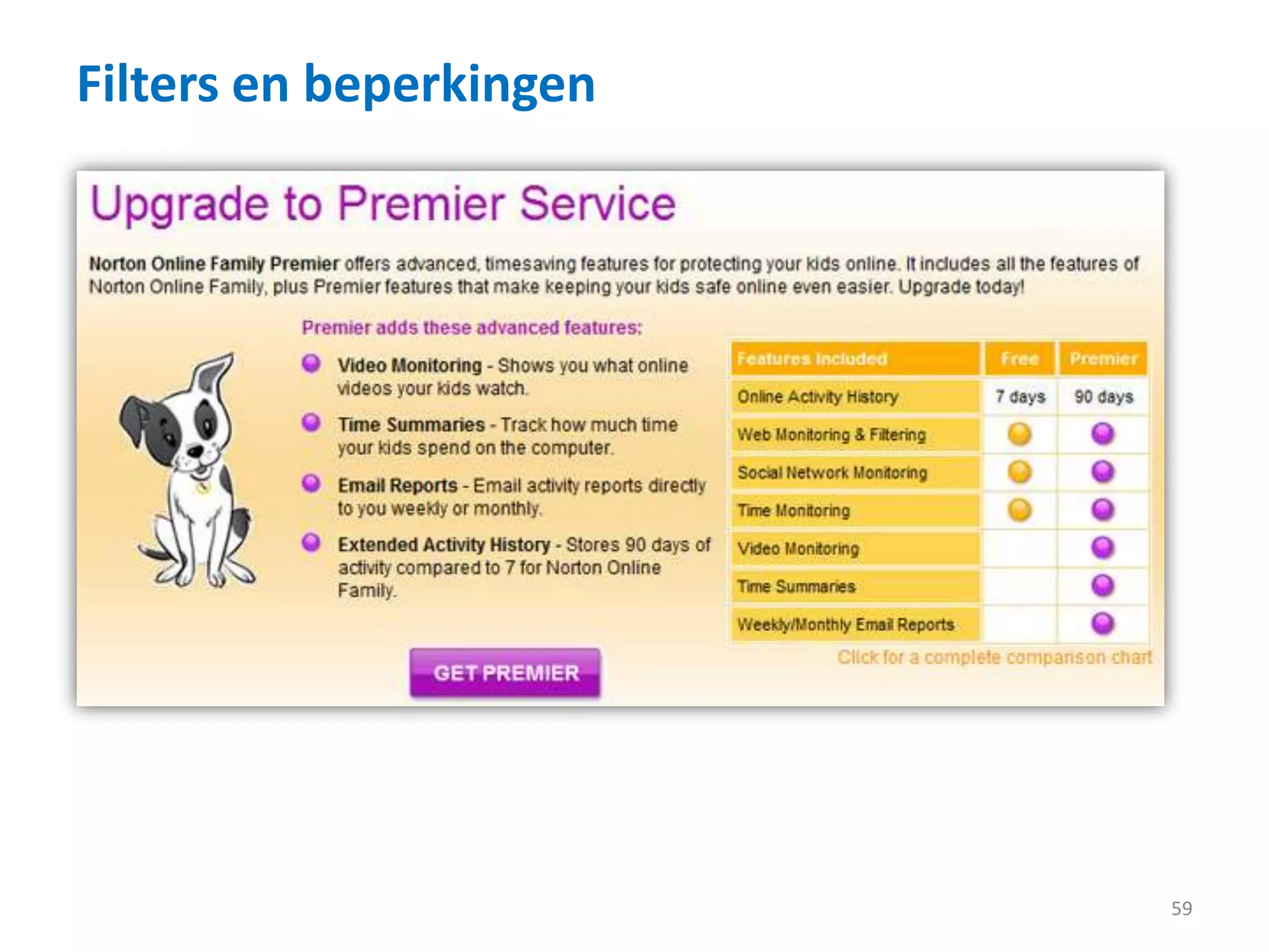 Filters en beperkingen
59
 