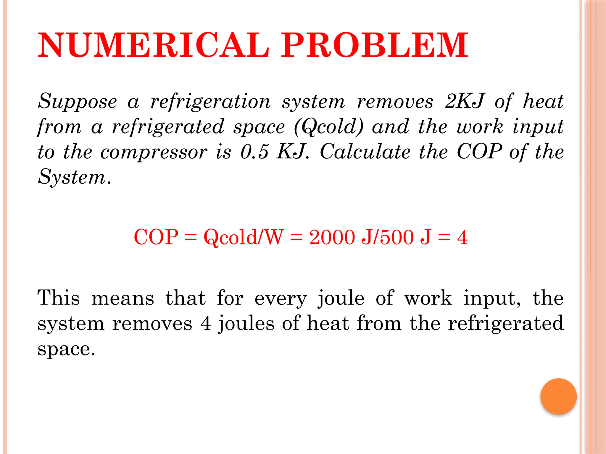 Refrigeration Cycle Fused For Vapor Compression Pptx