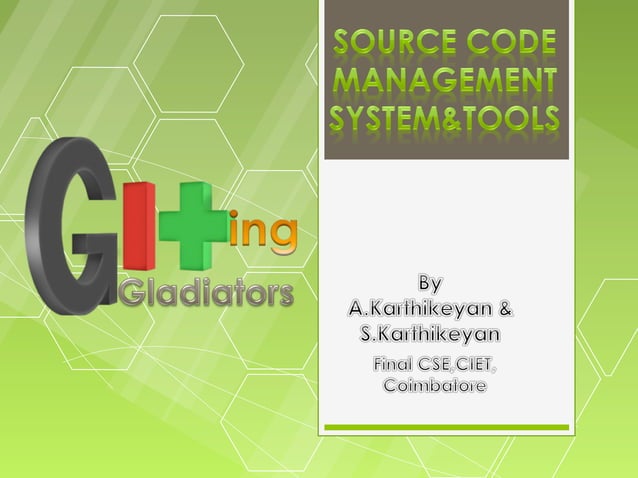 Source Code Management System Tools for Collaboration and Version ...