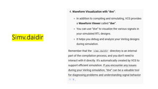 VCS COMPILER1221 AND SIMULATORS VCS .pptx