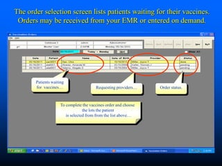 When interfaced with your PM system it can monitor scheduled appointments and project upcoming needs. Eliminates rescheduling and lost time.