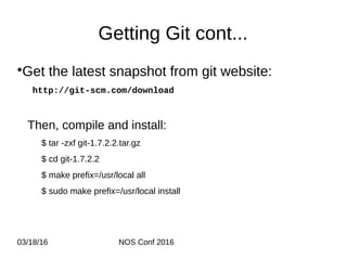 Version Control Systems with git (and github) as an example | PDF