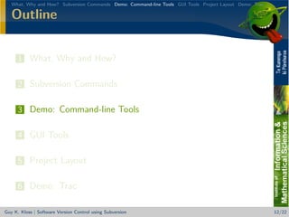 Version Control with Subversion