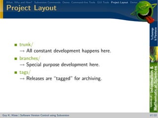 Version Control with Subversion