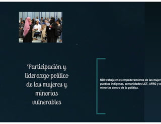 NDI y labor en el Perú
