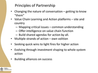 Transforming value chains at scale