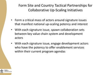 Transforming value chains at scale