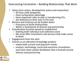 Transforming value chains at scale