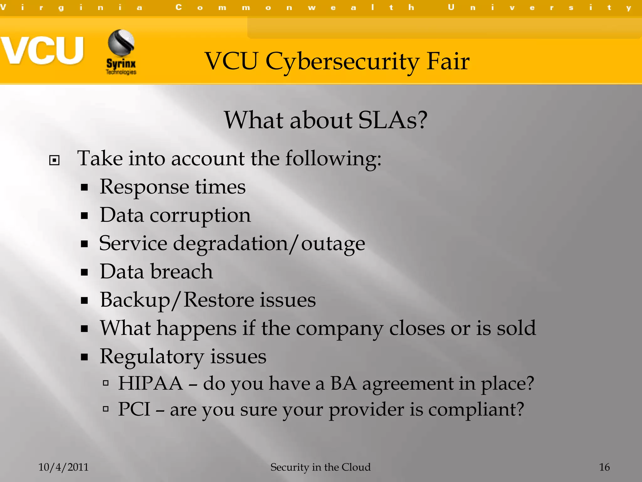 Outsource storage, hardware, serversTypically charged on a per-use basisHardware can be multi-tenant or dedicatedExamples