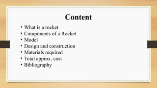Basics Of Rockets and Its Components.pptx