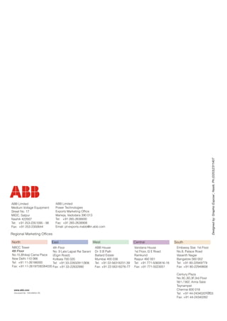 ABB
Document No. 1VDU09004-YN
 