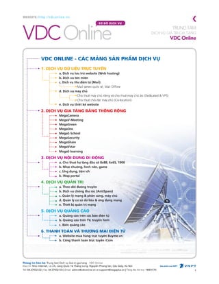 VDC profile