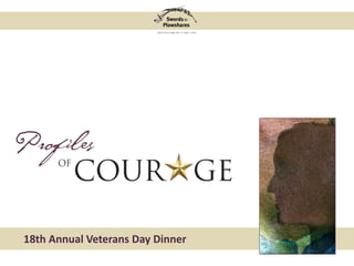 18th Annual Veterans Day Dinner 
 