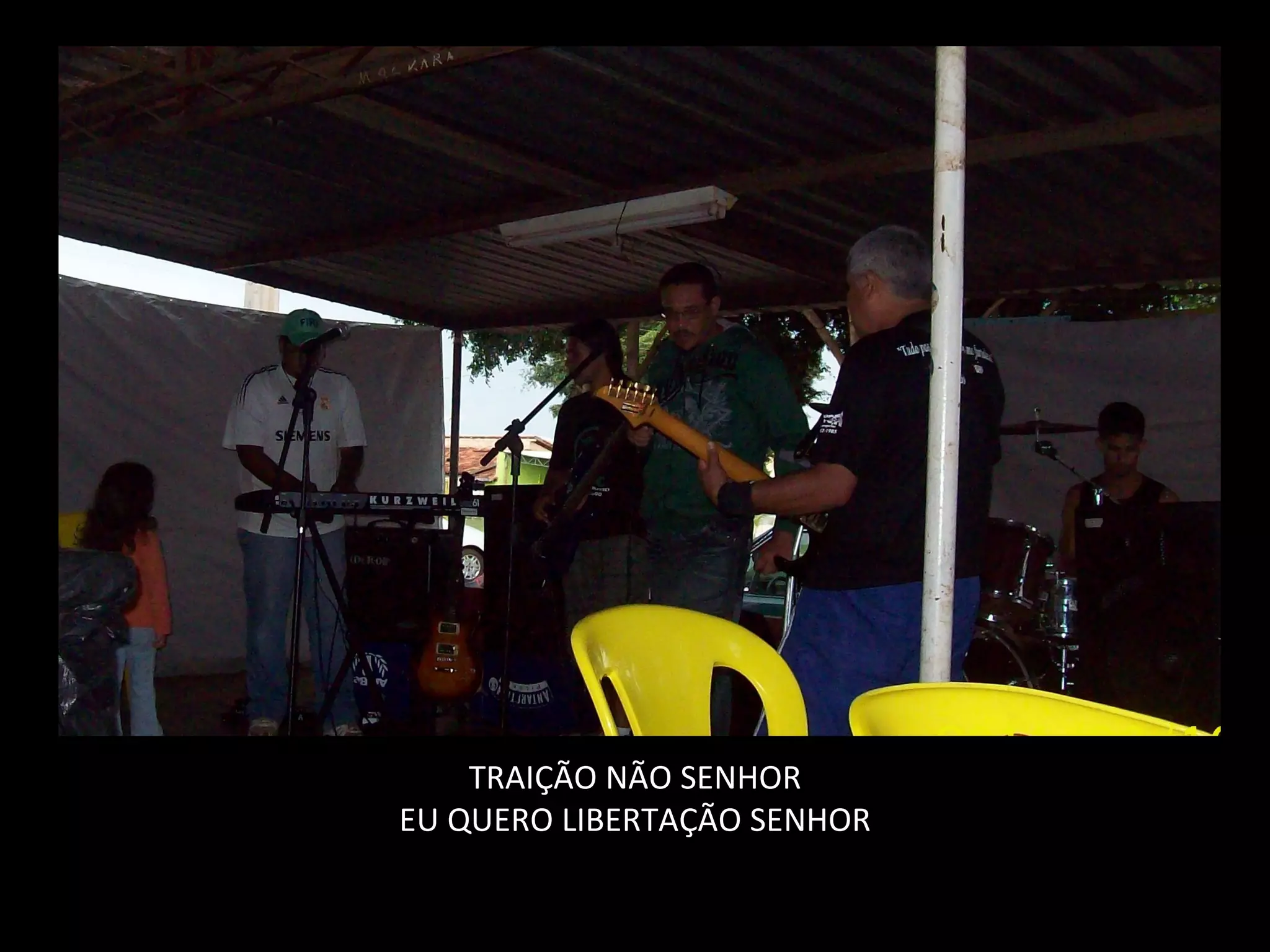 TRAIÇÃO NÃO SENHOR EU QUERO LIBERTAÇÃO SENHOR 