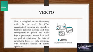 Volentix VDex White Paper | PPTX | Computing | Technology & Computing