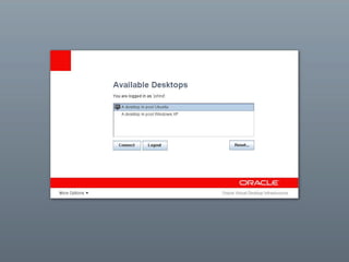 Oracle VDI 3.3 Overview