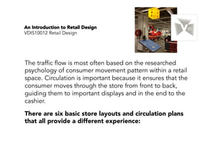 Lecture 1 - VDIS10012 Retail Design, An Introduction | PDF