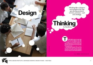 VIRTU DESIGN INSTITUTE: ADVANCED GRAPHIC DESIGN STUDIO - VDIS10022 10 
 