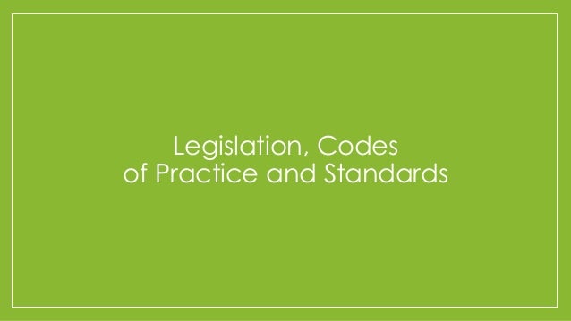 Legislation, Codes of Practice and Standards in Graphic Design