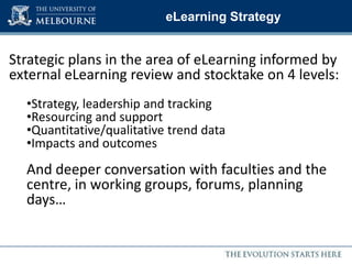  Local customisation, integration with UoM systems –  Digital Repository, Handbook, Student Portal 