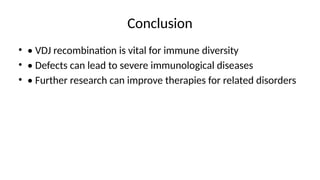 VDJ_Recombination_Antigen Variation system | PPTX