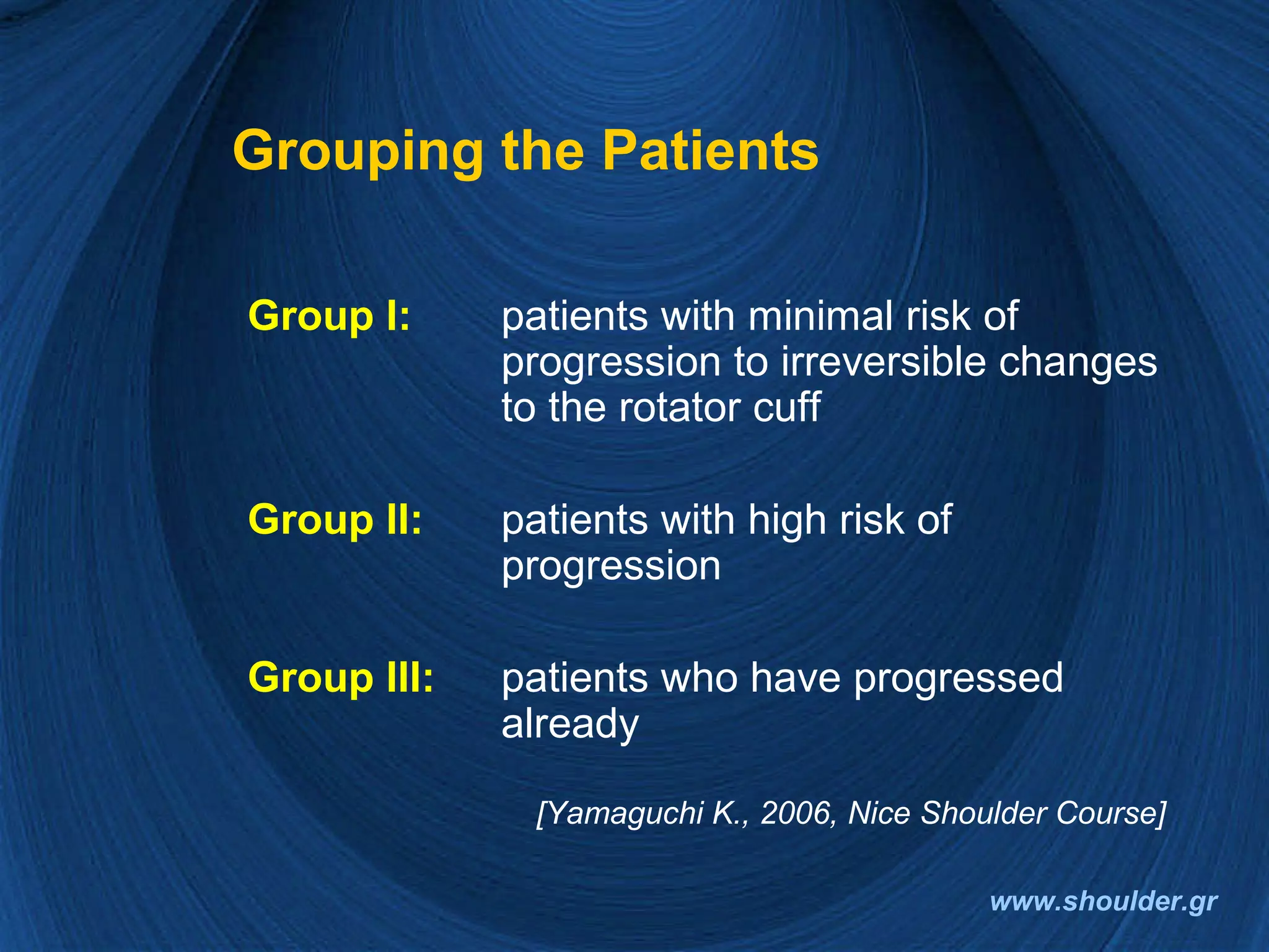 Rotator cuff 2008 final | PPT